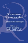 Cover: Government Communication - Bloomsbury Academic