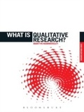 Cover: What is Qualitative Research? - Bloomsbury Academic