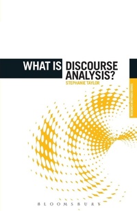 Enlarge image Cover: What is Discourse Analysis? - Bloomsbury Publishing PLC