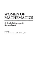 Cover: Women of Mathematics - Greenwood Press