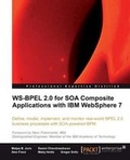 Cover: WS-BPEL 2.0 for SOA Composite Applications with IBM WebSphere 7 - Packt Publishing