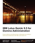 Cover: IBM Lotus Quickr 8.5 for Domino Administration - Packt Publishing