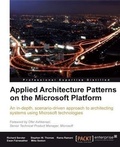 Cover: Applied Architecture Patterns on the Microsoft Platform - Packt Publishing