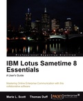 Cover: IBM Lotus Sametime 8 Essentials - Packt Publishing