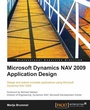 Cover: Microsoft Dynamics NAV 2009 Application Design - Packt Publishing