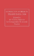 Cover: COMECON Foreign Trade Data 1984 - Greenwood Press