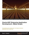 Cover: Oracle ADF Enterprise Application Development-Made Simple - Packt Publishing