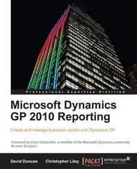 Abbildung von: Microsoft Dynamics GP 2010 Reporting - Packt Publishing