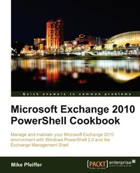 Abbildung von: Microsoft Exchange 2010 Powershell Cookbook - Packt Publishing