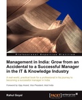 Cover: Management in India - Packt Publishing