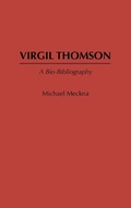 Cover: Virgil Thomson - Greenwood Press
