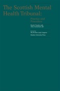 Cover: The Scottish Mental Health Tribunal - Discovery Press