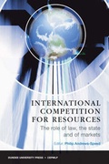 Cover: International Competition for Resources - Discovery Press