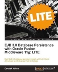 Cover: EJB 3.0 Database Persistence with Oracle Fusion Middleware 11g: LITE - Packt Publishing
