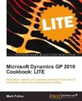 Cover: Microsoft Dynamics GP 2010 Cookbook: LITE - Packt Publishing