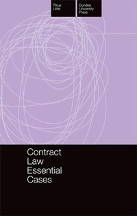 Abbildung von: Contract Law Essential Cases - Discovery Press