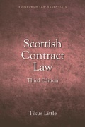 Cover: Scottish Contract Law Essentials - Discovery Press