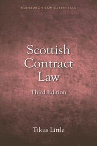 Abbildung von: Scottish Contract Law Essentials - Discovery Press