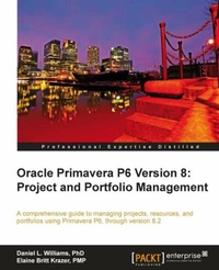 Abbildung von: Oracle Primavera P6 Version 8: Project and Portfolio Management - Packt Publishing