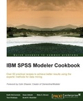 Cover: IBM SPSS Modeler Cookbook - Packt Publishing