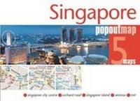 Abbildung von: Singapore PopOut Map - PopOut Maps