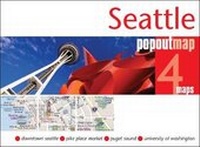 Abbildung von: Seattle PopOut Map - PopOut Maps