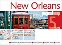 Abbildung von: New Orleans PopOut Map - PopOut Maps
