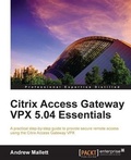 Cover: Citrix Access Gateway VPX 5.04 Essentials - Packt Publishing