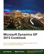 Cover: Microsoft Dynamics GP 2013 Cookbook - Packt Publishing