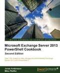 Cover: Microsoft Exchange Server 2013 Powershell Cookbook - Packt Publishing