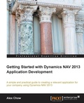Cover: Getting Started with Dynamics Nav 2013 Application Development - Packt Publishing