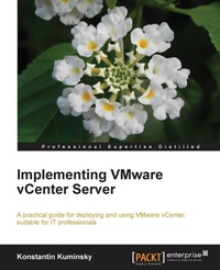 Enlarge image Cover: Implementing VMware vCenter Server - Packt Publishing
