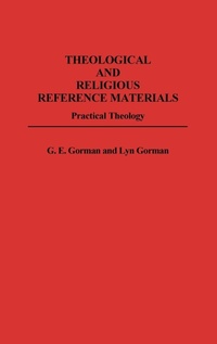 Enlarge image Cover: Theological and Religious Reference Materials - Greenwood Press