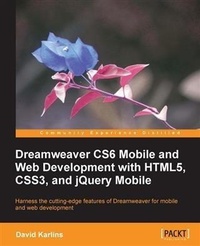 Enlarge image Cover: Dreamweaver CS6 Mobile and Web Development with HTML5, CSS3, and jQuery Mobile - Packt Publishing