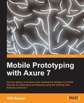 Cover: Mobile Prototyping with Axure 7 - Packt Publishing