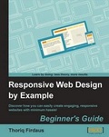 Cover: Responsive Web Design by Example : Beginner's Guide - Packt Publishing