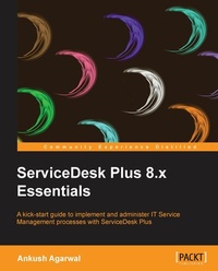 Abbildung von: ServiceDesk Plus 8.x Essentials - Packt Publishing