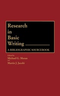 Cover: Research in Basic Writing - Greenwood Press