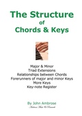 Cover: The Structure of Chords & Keys - Lulu.com