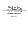 Cover: Church and State in the Modern World - Praeger Publishers Inc