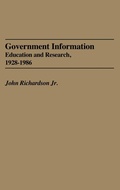 Cover: Government Information - Greenwood Press