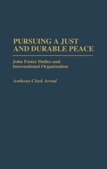 Cover: Pursuing a Just and Durable Peace - Praeger Publishers Inc