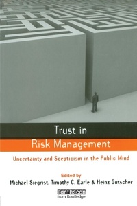 Abbildung von: Trust in Risk Management - Earthscan Ltd