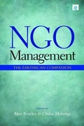 Cover: NGO Management - Earthscan Ltd