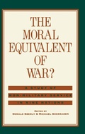 Cover: The Moral Equivalent of War? - Praeger Publishers Inc