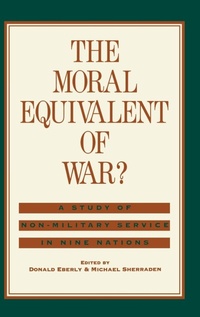 Enlarge image Cover: The Moral Equivalent of War? - Praeger Publishers Inc