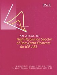 Abbildung von: Atlas of High Resolution Spectra of Rare Earth Elements for ICP-AES - Royal Society of Chemistry