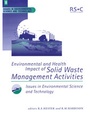 Cover: Environmental and Health Impact of Solid Waste Management Activities - Royal Society of Chemistry