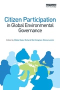 Cover: Citizen Participation in Global Environmental Governance - Earthscan Ltd