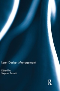 Enlarge image Cover: Lean Design Management - Earthscan Ltd